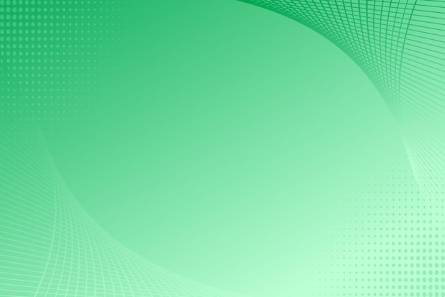 Diseño de fondo verde abstracto con líneas o fondo vectorial