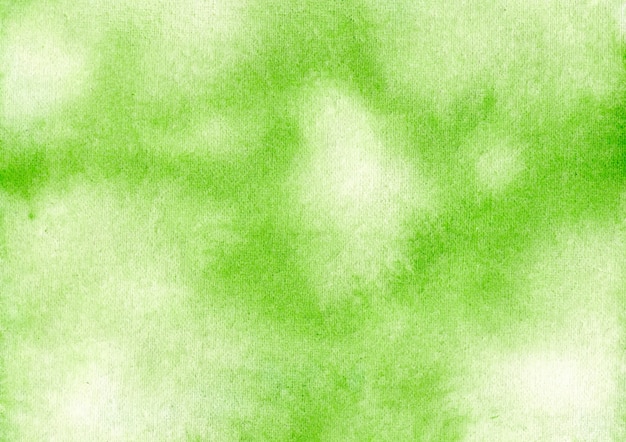 Diseño de fondo verde acuarela abstracta