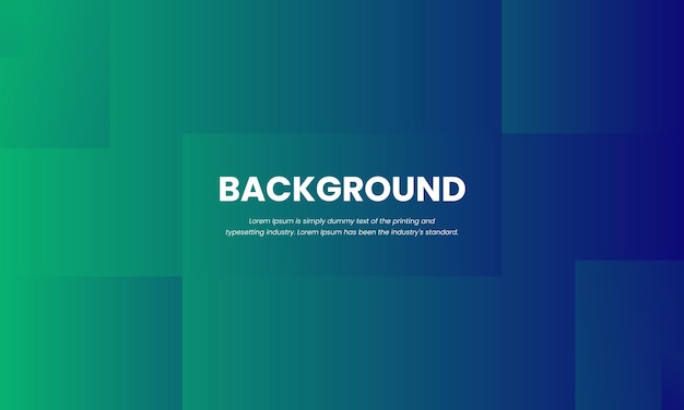 Diseño de fondo verde para negocios
