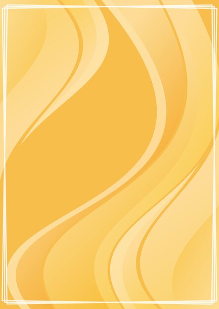 diseño de fondo vertical amarillo ondulado