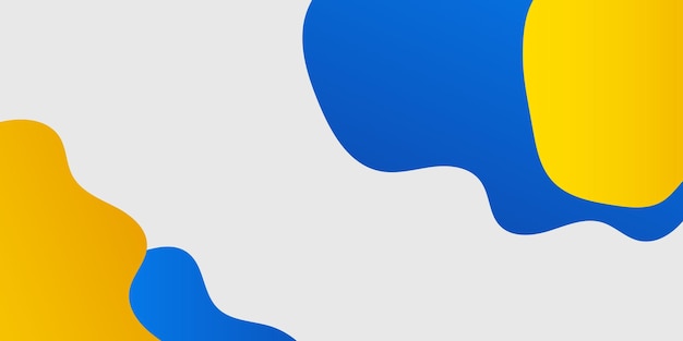 Diseño de forma de degradado de vector de fondo abstracto