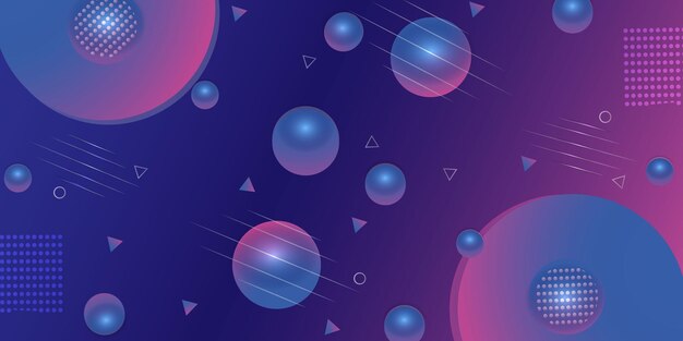 Diseño de forma de fondo fluido degradado abstracto