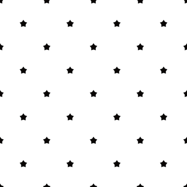 Diseño de forma geométrica de patrones sin fisuras de estrella de ilustración de fondo de textura abstracta