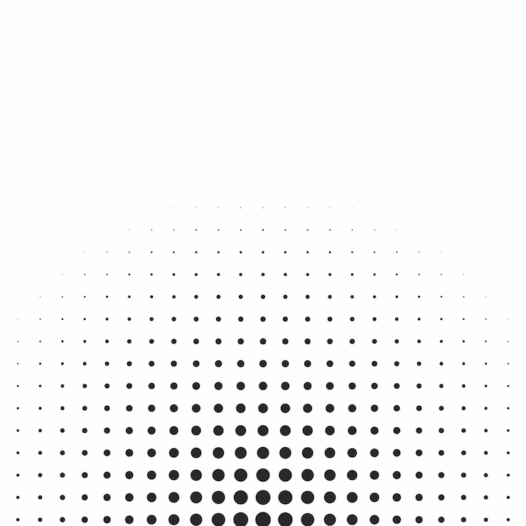 Vector diseño de forma de semitono