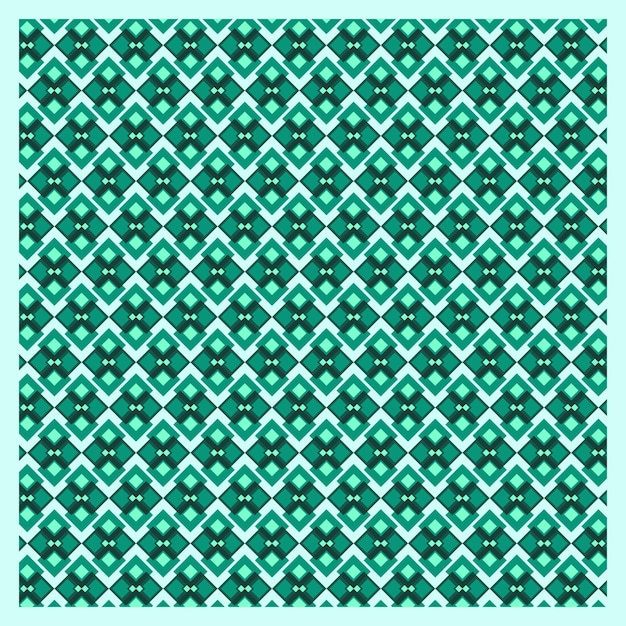 Diseño de formas de patrones sin fisuras patrón abstracto verde