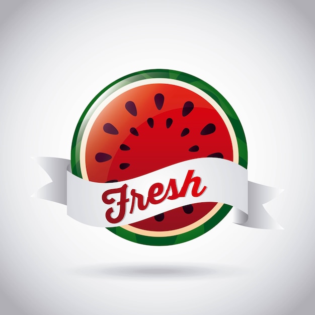 Diseño de fruta fresca