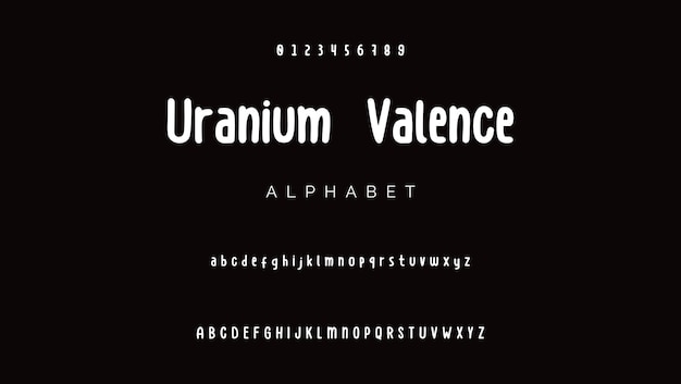 Diseño de fuentes de estilo héroe de cómics letras y números del alfabeto