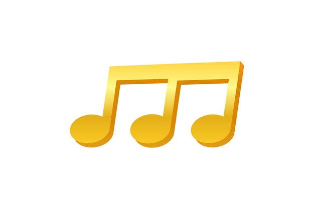 Diseño funcional de pegatinas relacionadas con la música