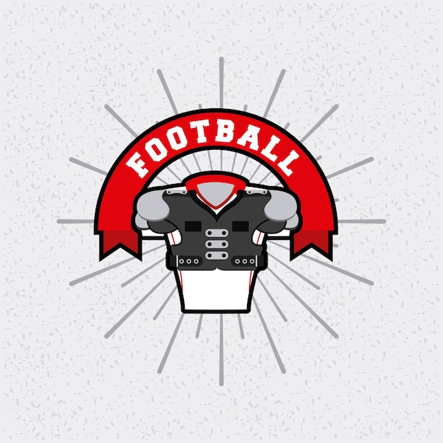 diseño de fútbol americano