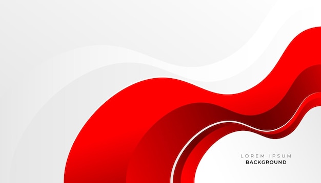 Diseño futurista moderno del ejemplo del vector del fondo del espacio en blanco blanco gris gris rojo abstracto
