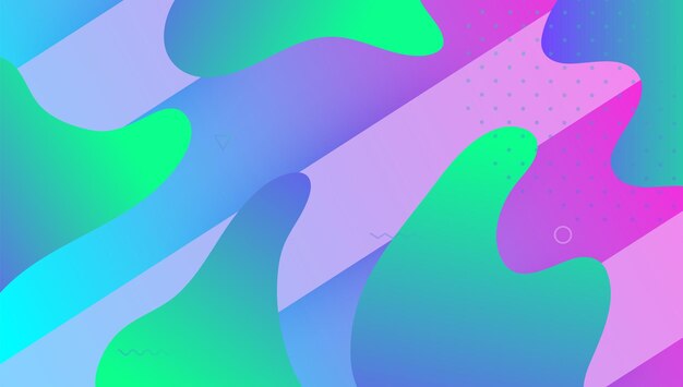 Diseño futurista Onda Neón Cartel Sitio web geométrico Púrpura P