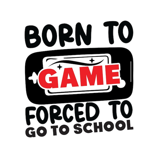 Diseño de Gamer Svg