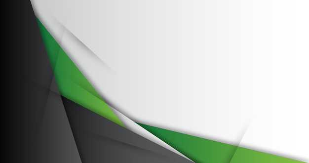 diseño geométrico abstracto moderno con formas blancas y verdes negras papel tapiz