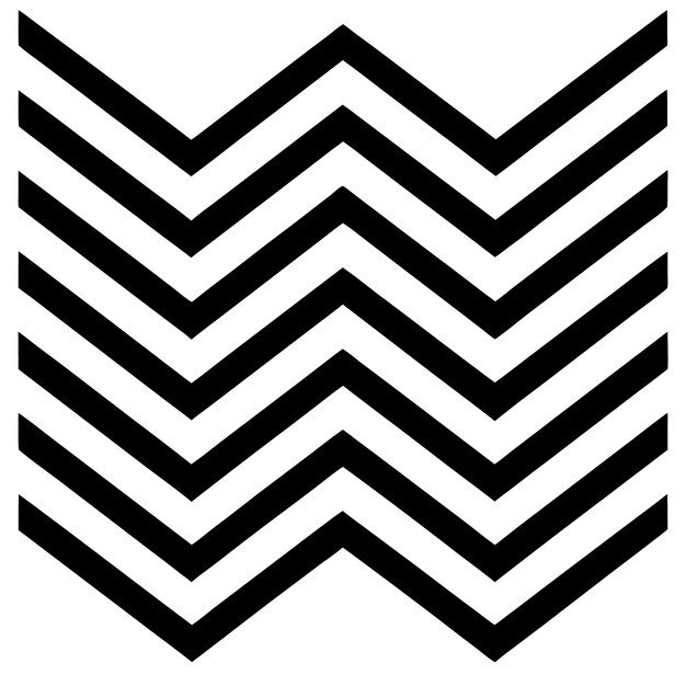 un diseño geométrico en blanco y negro con la palabra quot z quot en él