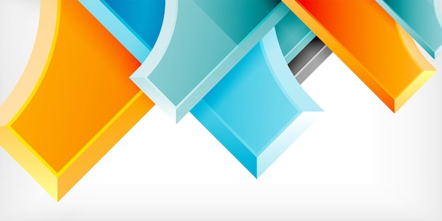 Diseño geométrico círculos y triángulos de fondo abstractos