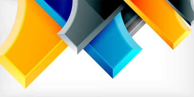 Diseño geométrico círculos y triángulos de fondo abstractos