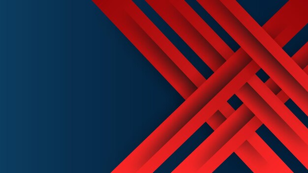 Diseño geométrico de fondo con color rojo y negro