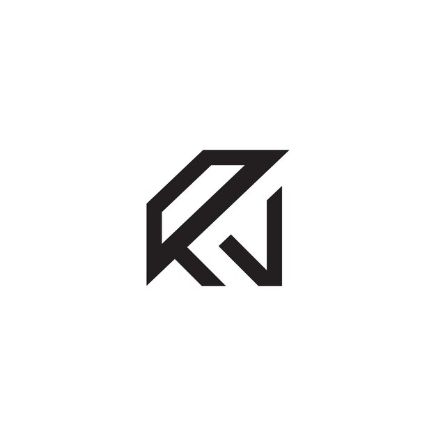 Diseño geométrico del logotipo de KW