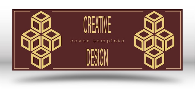 Diseño geométrico Maquetación de un afiche, pancarta, afiche, portada o postal La idea del estilo corporativo Maquetación de los estampados y decoraciones interiores