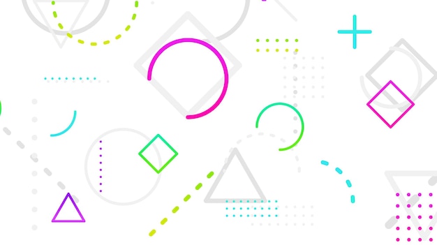 Diseño geométrico moderno con fondo minimalista