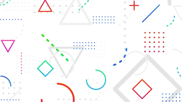 Diseño geométrico moderno con fondo minimalista