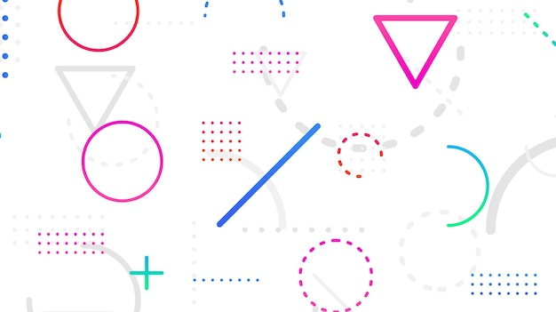 Diseño geométrico moderno con fondo minimalista