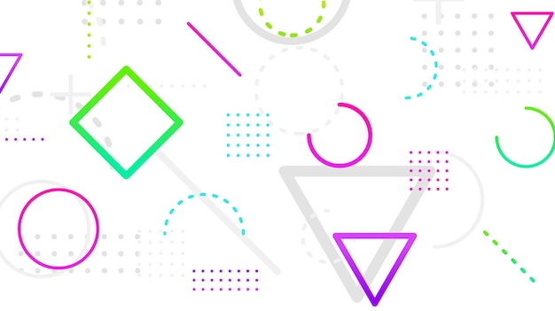 Diseño geométrico moderno con fondo minimalista