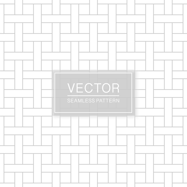 Vector diseño geométrico de patrones sin fisuras decorativos fondo abstracto textura blanca y gris creativa