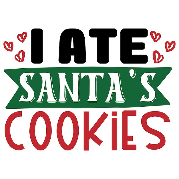 Diseño gracioso de camisetas SVG de Navidad