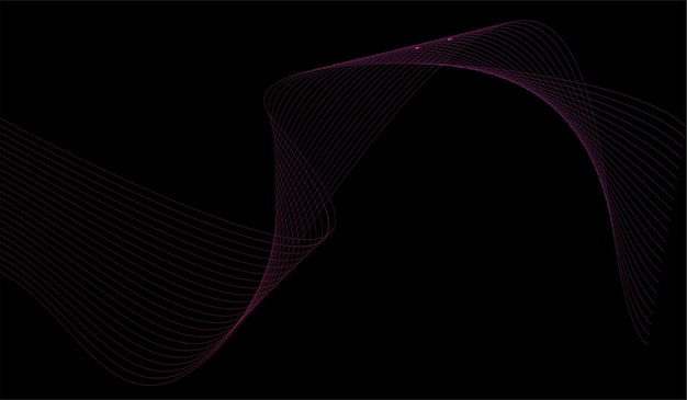 Diseño de gradiente abstracto de fondo de onda
