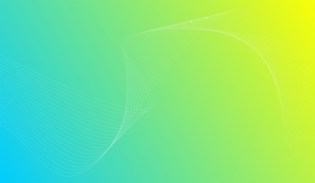 Diseño de gradiente abstracto de fondo de onda