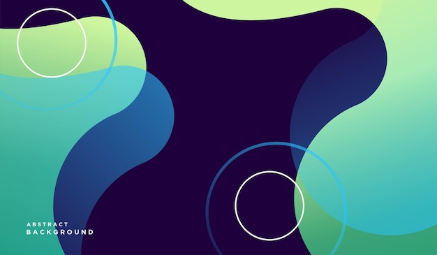 Diseño de gradiente de fondo de onda de colores