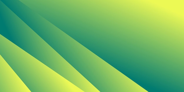 Diseño del gradiente de onda de fondo verde