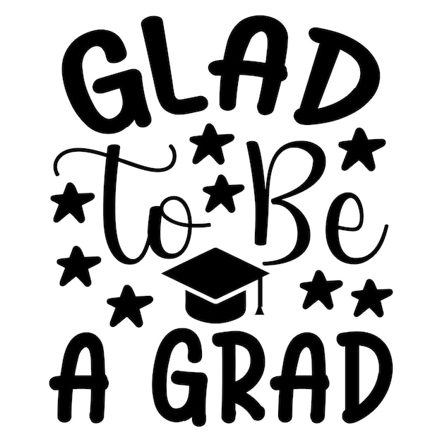 Vector diseño de graduación svg