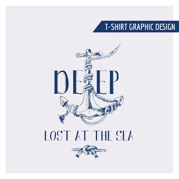 Diseño Gráfico Ancla Náutica