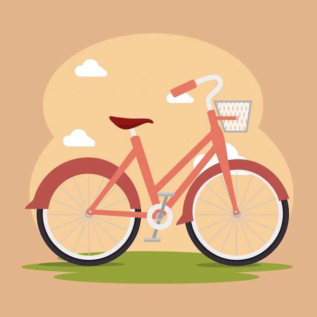 Diseño gráfico de bicicletas y ciclismo.