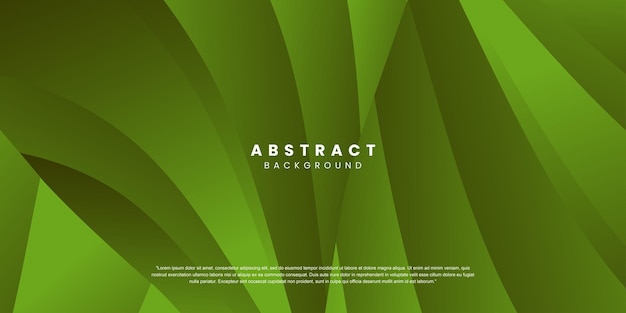 Diseño gráfico futurista moderno de fondo verde abstracto