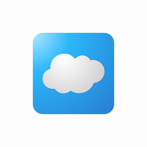 Diseño gráfico del icono del widget meteorológico
