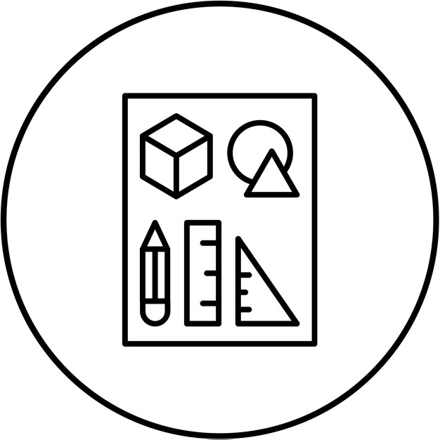Diseño gráfico Icono