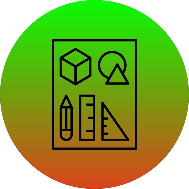 Diseño gráfico Icono