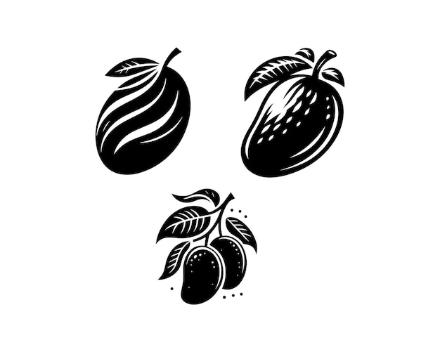 Vector diseño gráfico del logotipo del icono vectorial de la silueta del mango