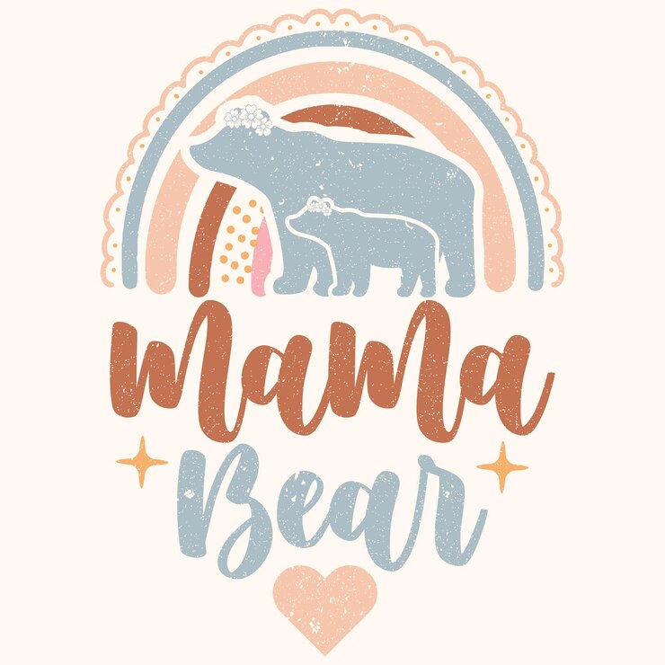 Diseño gráfico de Mama Bear 4