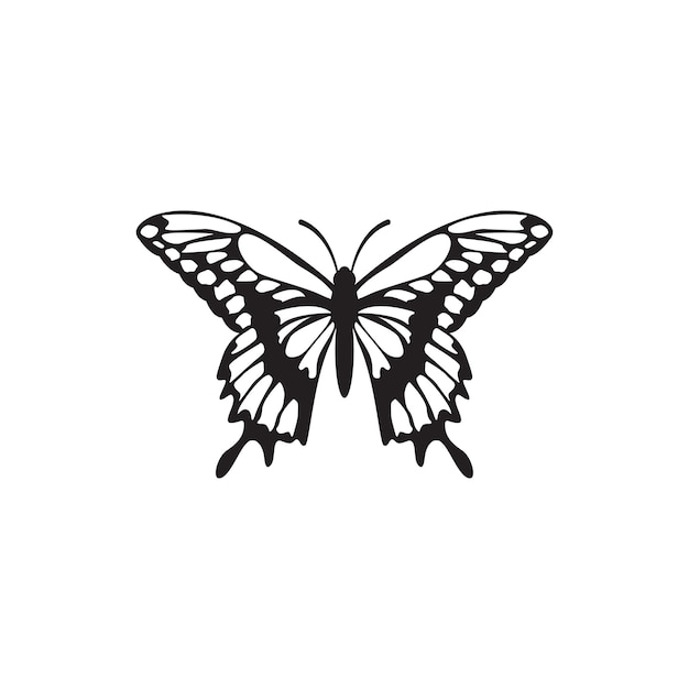 Diseño gráfico de mariposas