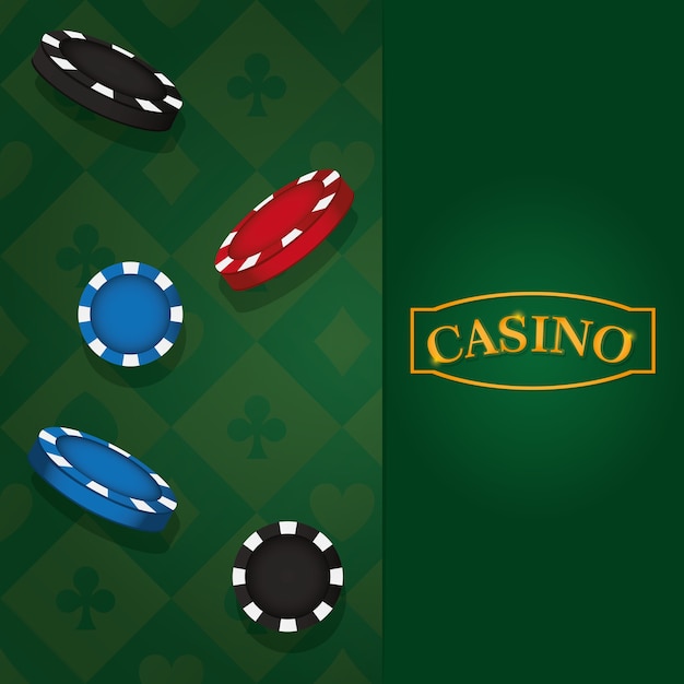 Vector diseño gráfico del vector del juego del ocio del casino