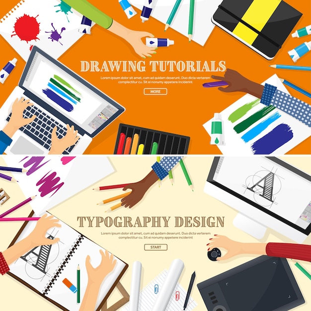 Diseño gráfico web dibujo y pintura desarrollo ilustración boceto interfaz de usuario independiente