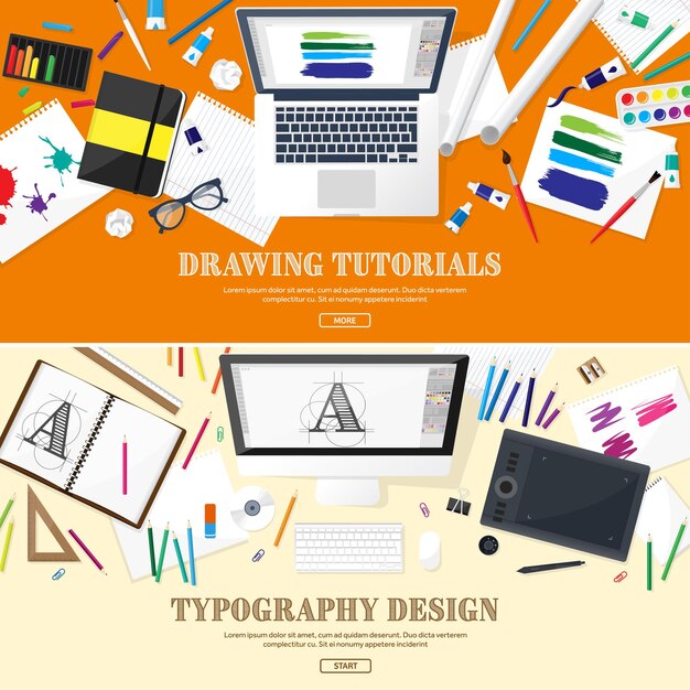 Diseño gráfico web dibujo y pintura desarrollo ilustración boceto interfaz de usuario independiente