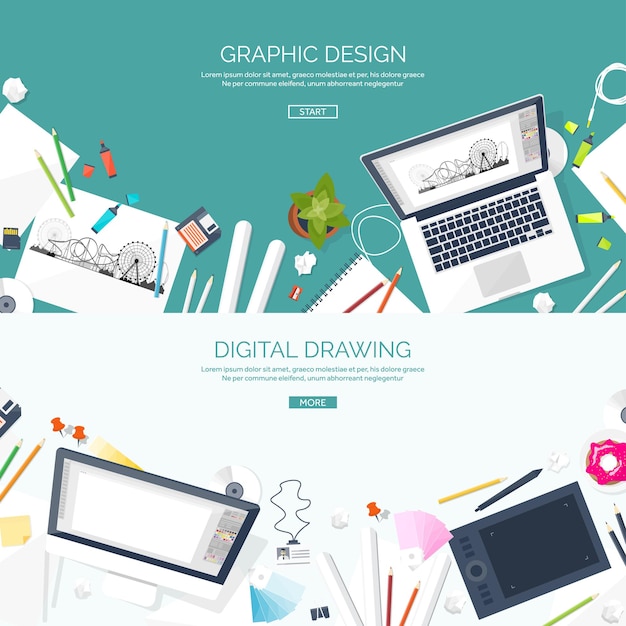 Diseño gráfico web dibujo y pintura desarrollo ilustración boceto y usuario independiente