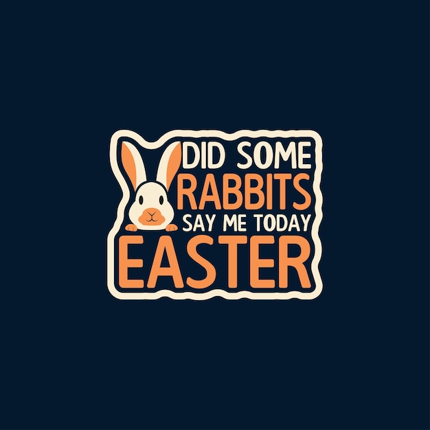 Diseño de gráficos vectoriales del festival del día de Pascua para camisetas e impresión bajo demanda