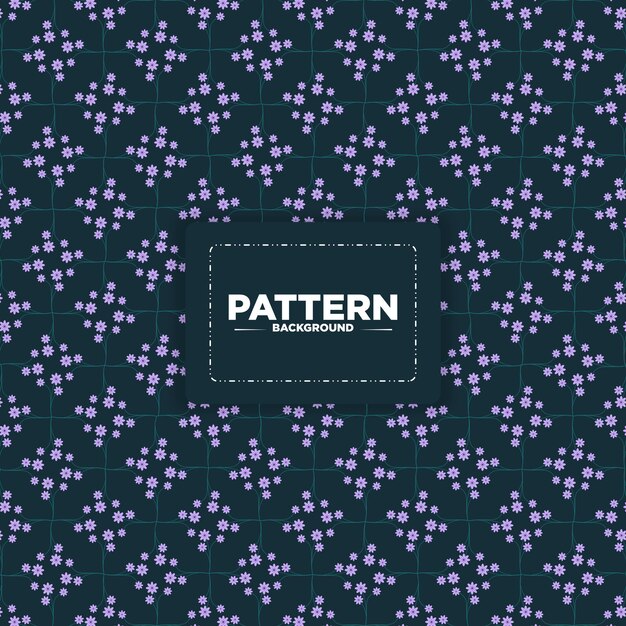 Diseño de gráficos vectoriales de fondo de patrón geométrico de elementos florales de color