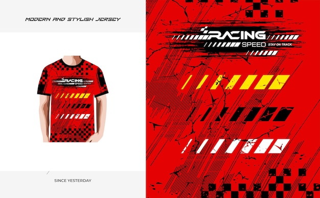 Diseño grunge de camisetas para deportes extremos